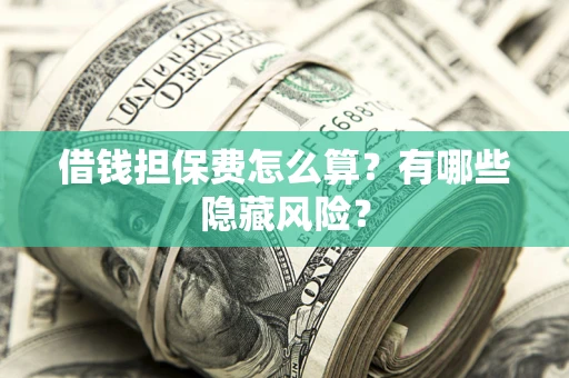 济南借钱担保费怎么算？有哪些隐藏风险？
