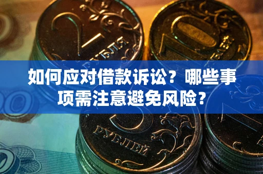 济南如何应对借款诉讼？哪些事项需注意避免风险？