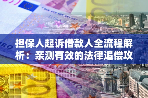 济南担保人起诉借款人全流程解析：亲测有效的法律追偿攻略
