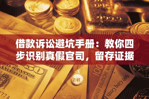济南借款诉讼避坑手册：教你四步识别真假官司，留存证据不踩雷