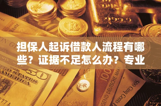 济南担保人起诉借款人流程有哪些？证据不足怎么办？专业律师解答