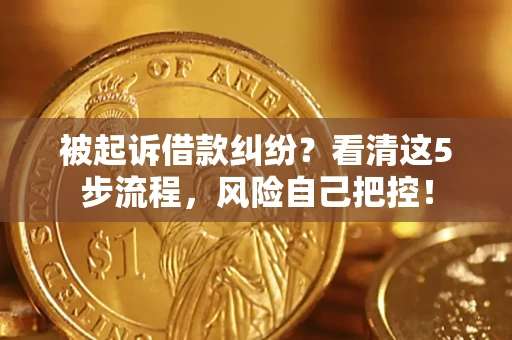 济南被起诉借款纠纷？看清这5步流程，风险自己把控！