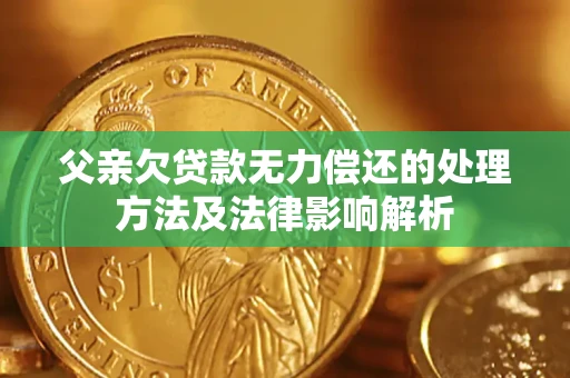 济南父亲欠贷款无力偿还的处理方法及法律影响解析