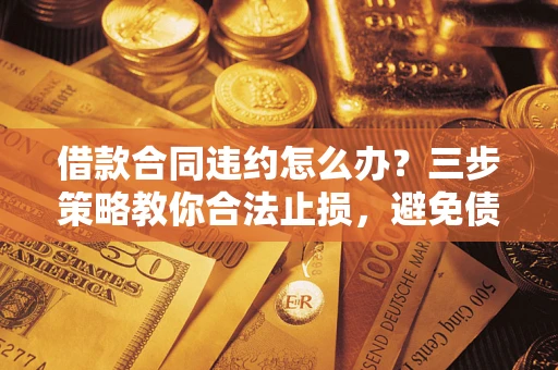 济南借款合同违约怎么办？三步策略教你合法止损，避免债务危机升级