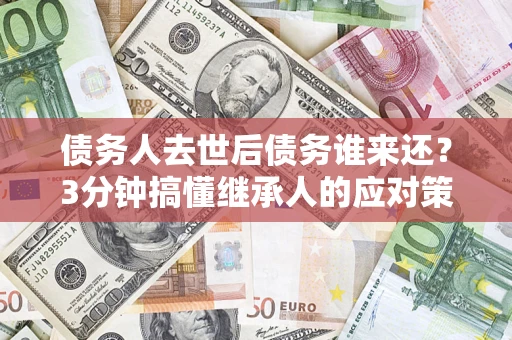 济南债务人去世后债务谁来还？3分钟搞懂继承人的应对策略