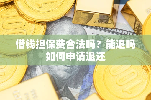 济南借钱担保费合法吗？能退吗如何申请退还