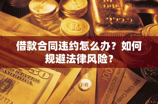 济南借款合同违约怎么办？如何规避法律风险？